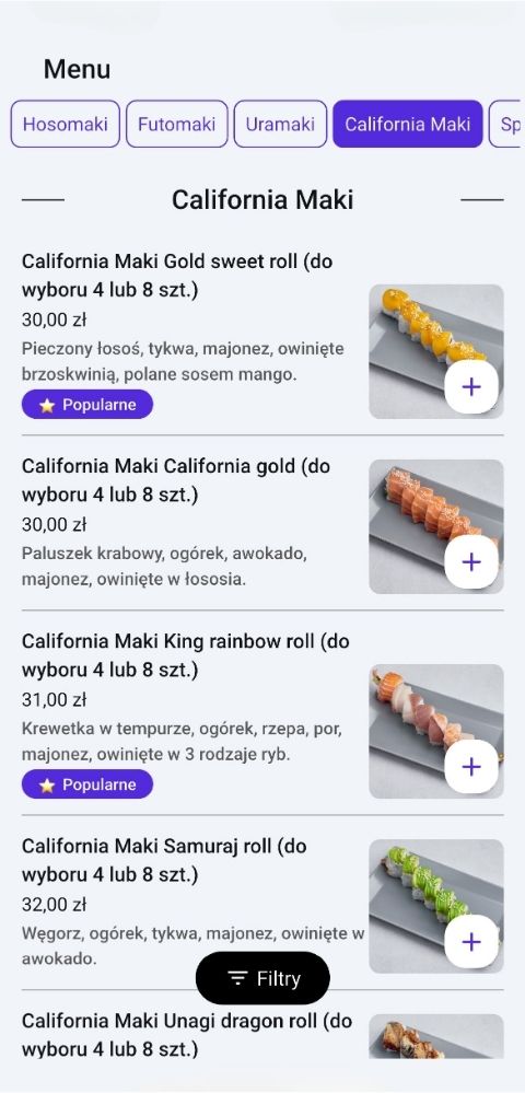 Podgląd aplikacji Loyka